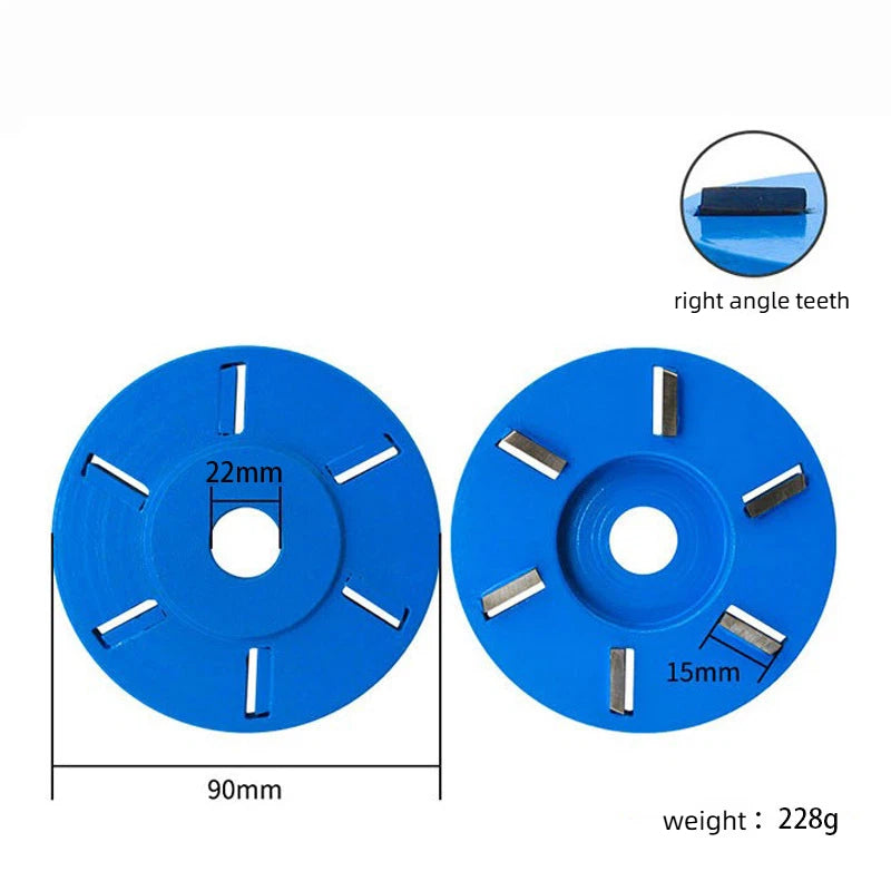50% OFF Today — 6 Teeth Wood Carving Disc for Angle Grinder!