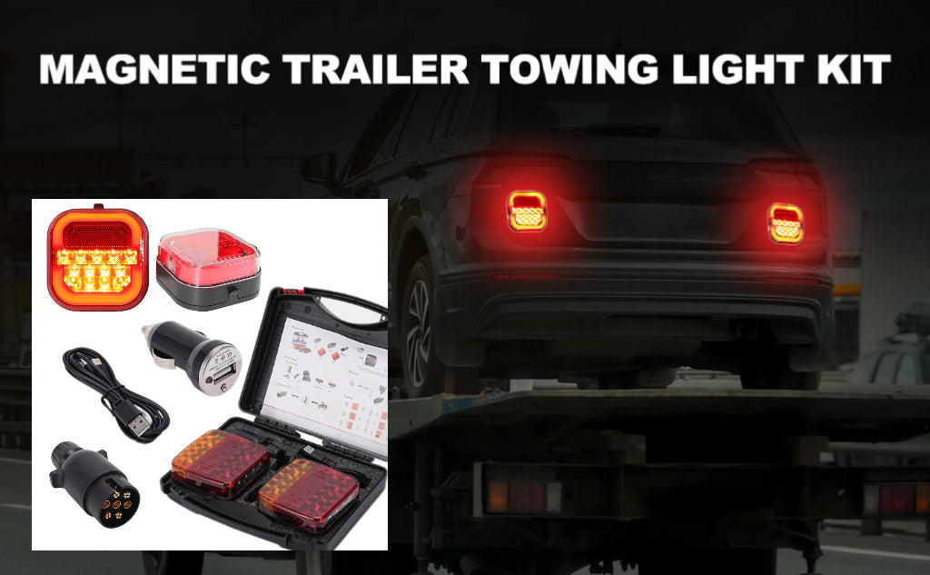 Wireless Trailer Light Kit β Rechargeable LED Tail Light Set