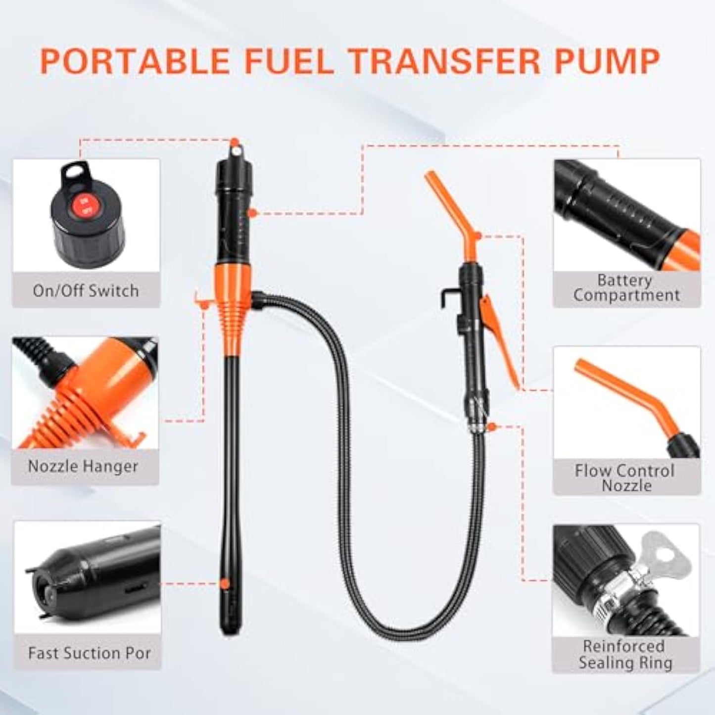 Portable Power Battery Pump