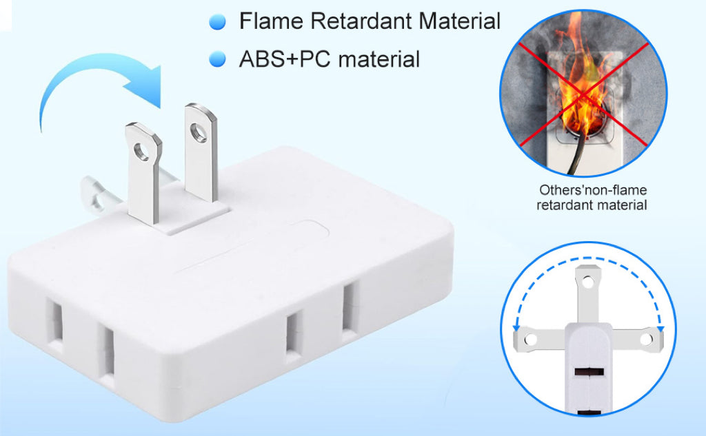 Flat Wall Outlet Extender