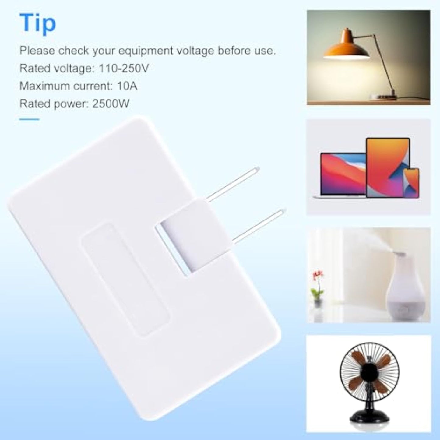 Flat Wall Outlet Extender