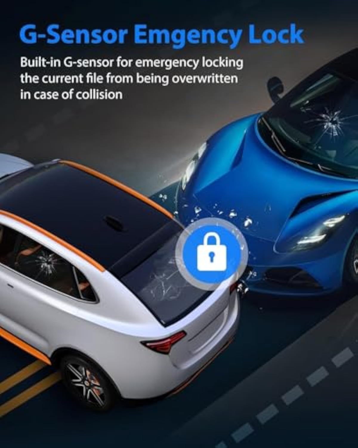 Dual Lens HD Dash Cam