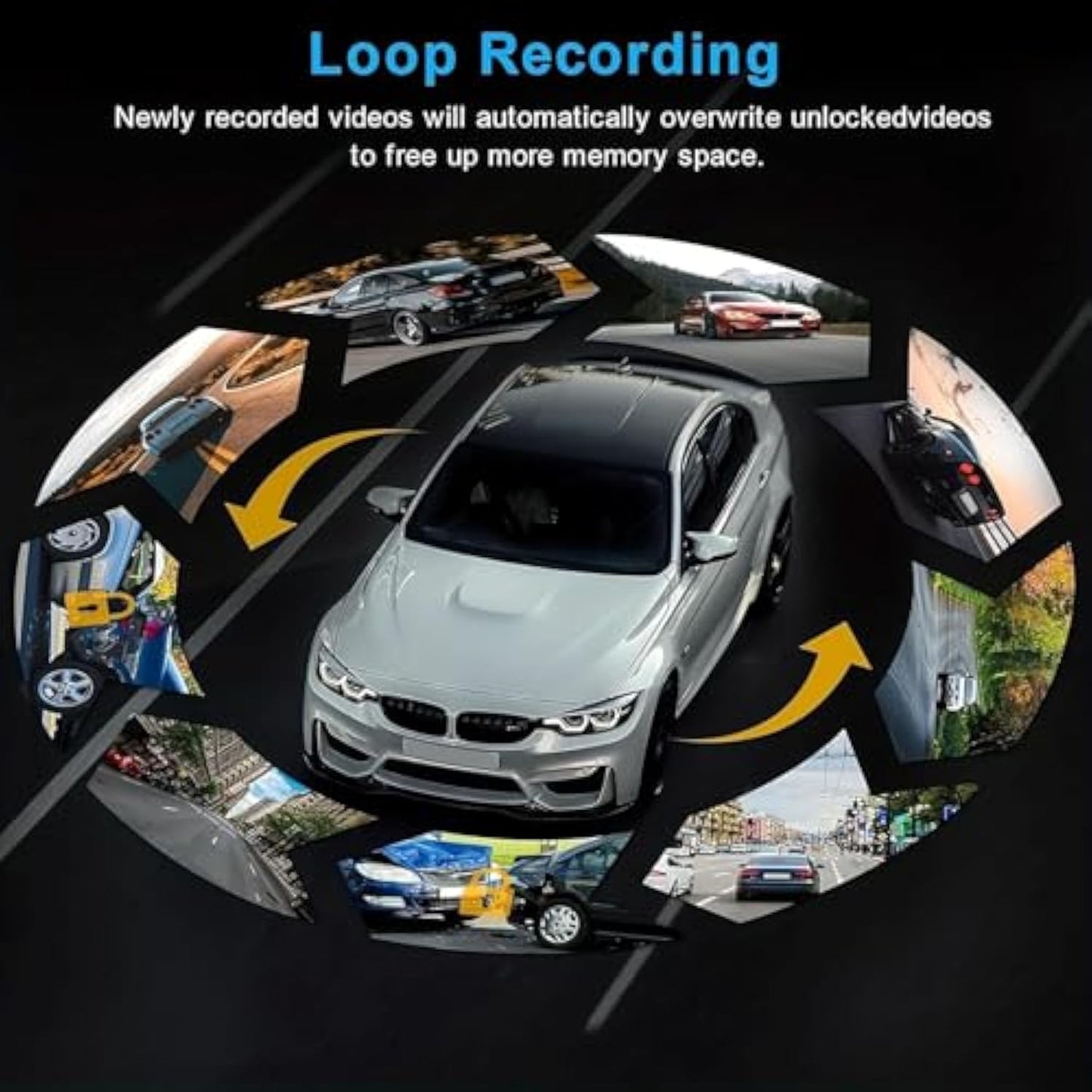 Dual Lens HD Dash Cam