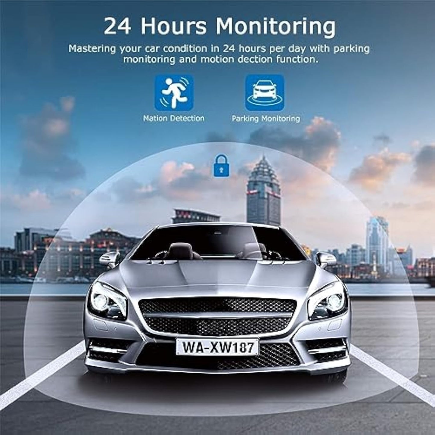 Dual Lens HD Dash Cam