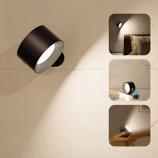 360° Touch-Control LED Wall Light – wireless & USB rechargeable