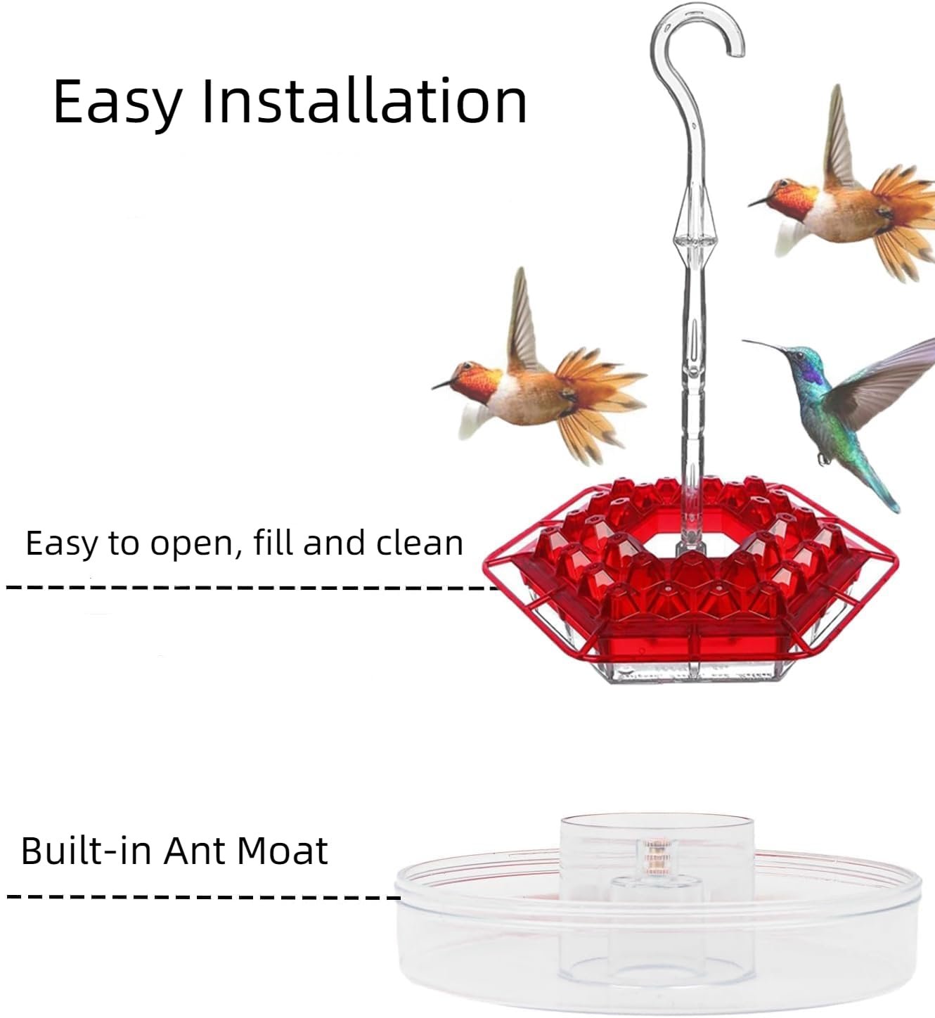 Hummingbird Feeder β Attract & Nourish Beautiful Hummingbirds!
