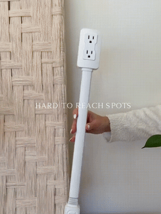 Retractable And Rotatable Electrical Outlet Extender