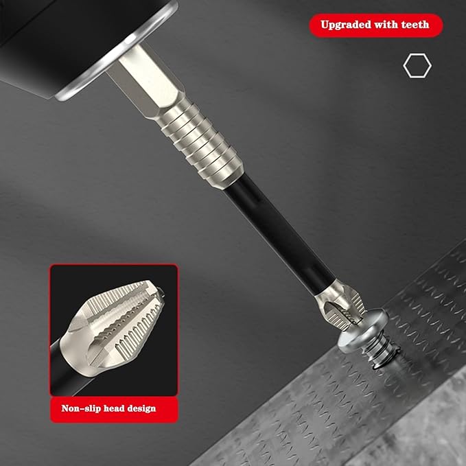 High-Magnetic Screwdriver Drill Bit Set