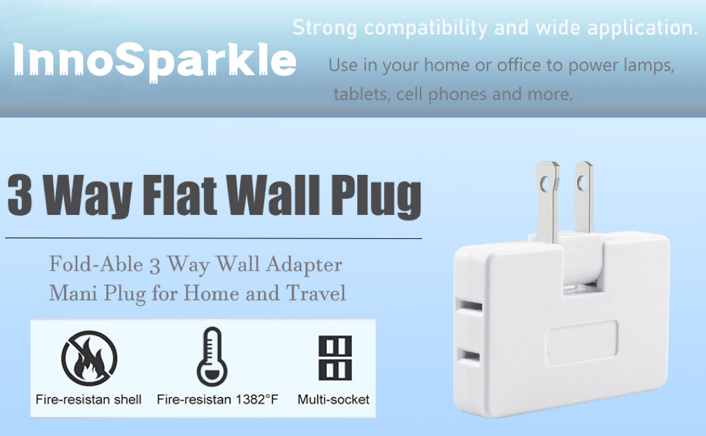 Flat Wall Outlet Extender