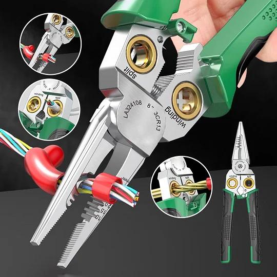 Multi-functional wire stripping pliers& Cutting and Pulling Wires