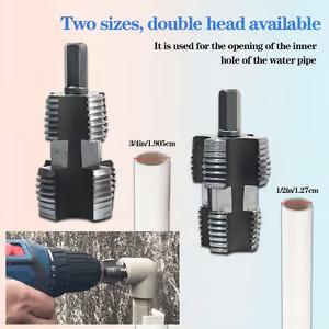 Electric Drill Compatible PVC Pipe Threader Kit