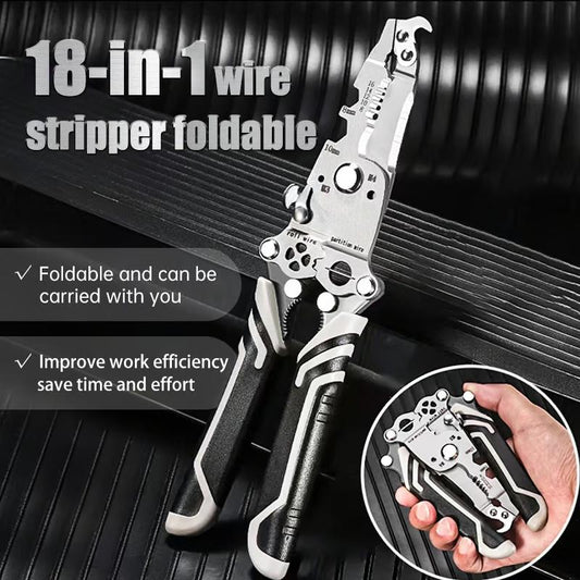 18-in-1 Multifunctional Folding Pliers