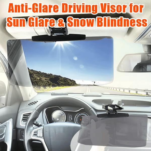 Anti-Glare Driving Visor for Sun Glare & Snow Blindness