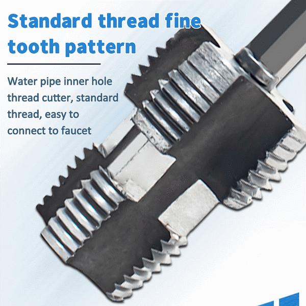 Electric Drill Compatible PVC Pipe Threader Kit