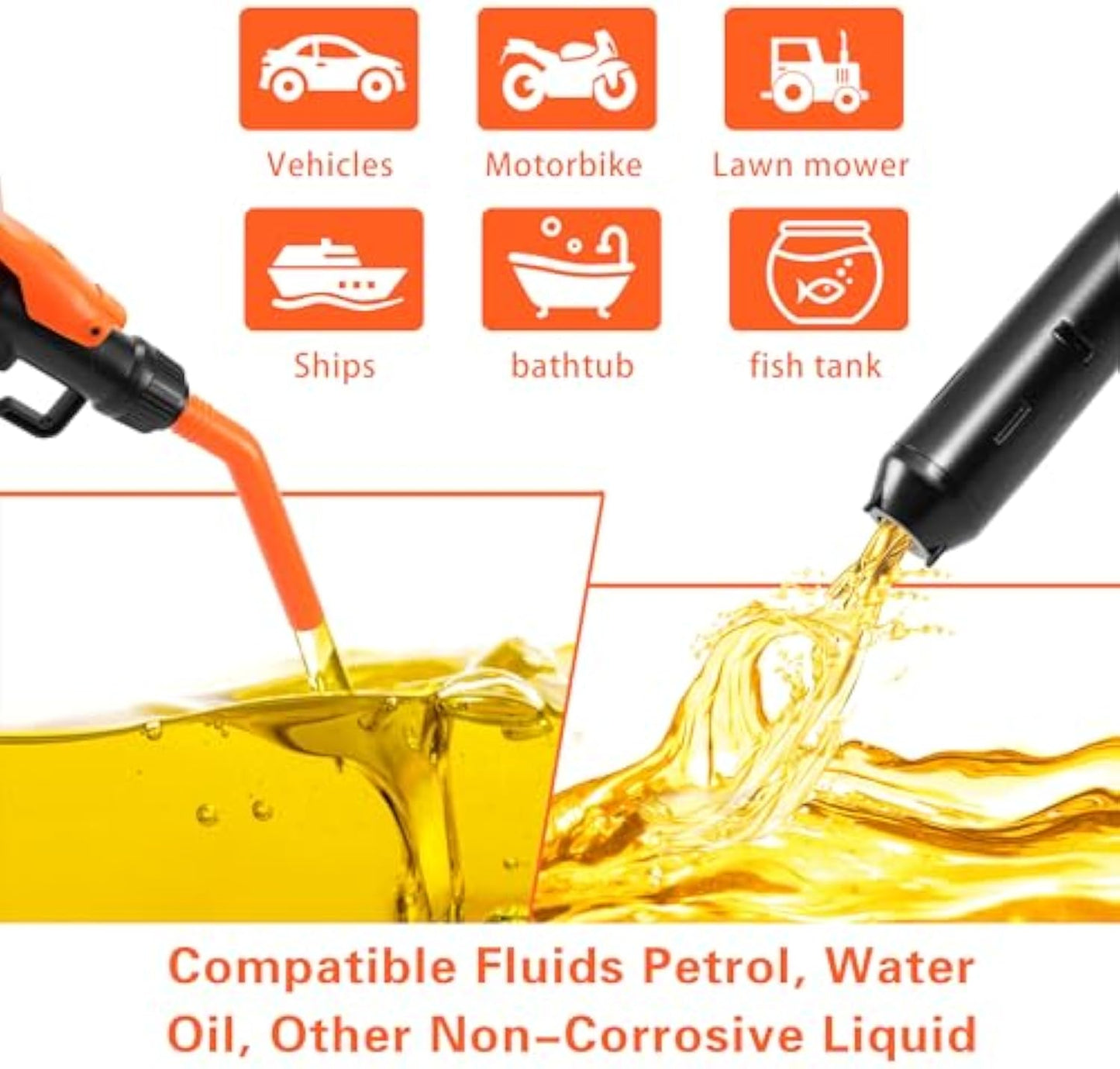 Portable Power Battery Pump