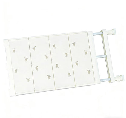 Heavy-Duty No-Drill Expandable Tension Shelf | Wardrobe Kitchen Bathroom Organizer