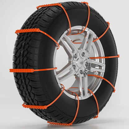 Universal Reusable Anti-Skid Snow Tire Chains