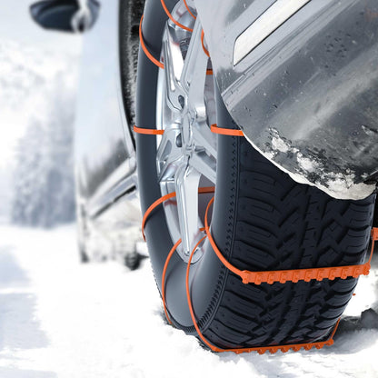 Universal Reusable Anti-Skid Snow Tire Chains