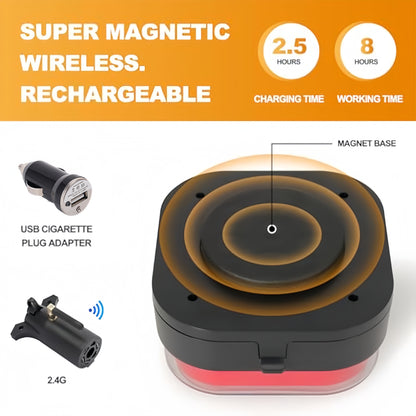 Wireless Trailer Light Kit – Rechargeable LED Tail Light Set