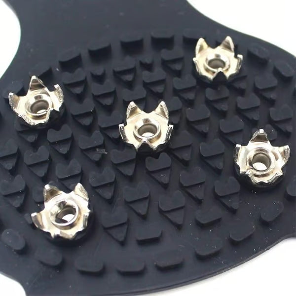 Ice Cleats for Shoes & Boots | Anti-Slip Traction Crampons for Snow & Ice Walking