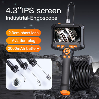 HD Screen Handheld Portable Automotive Inspection Camera - Pipeline Borescope
