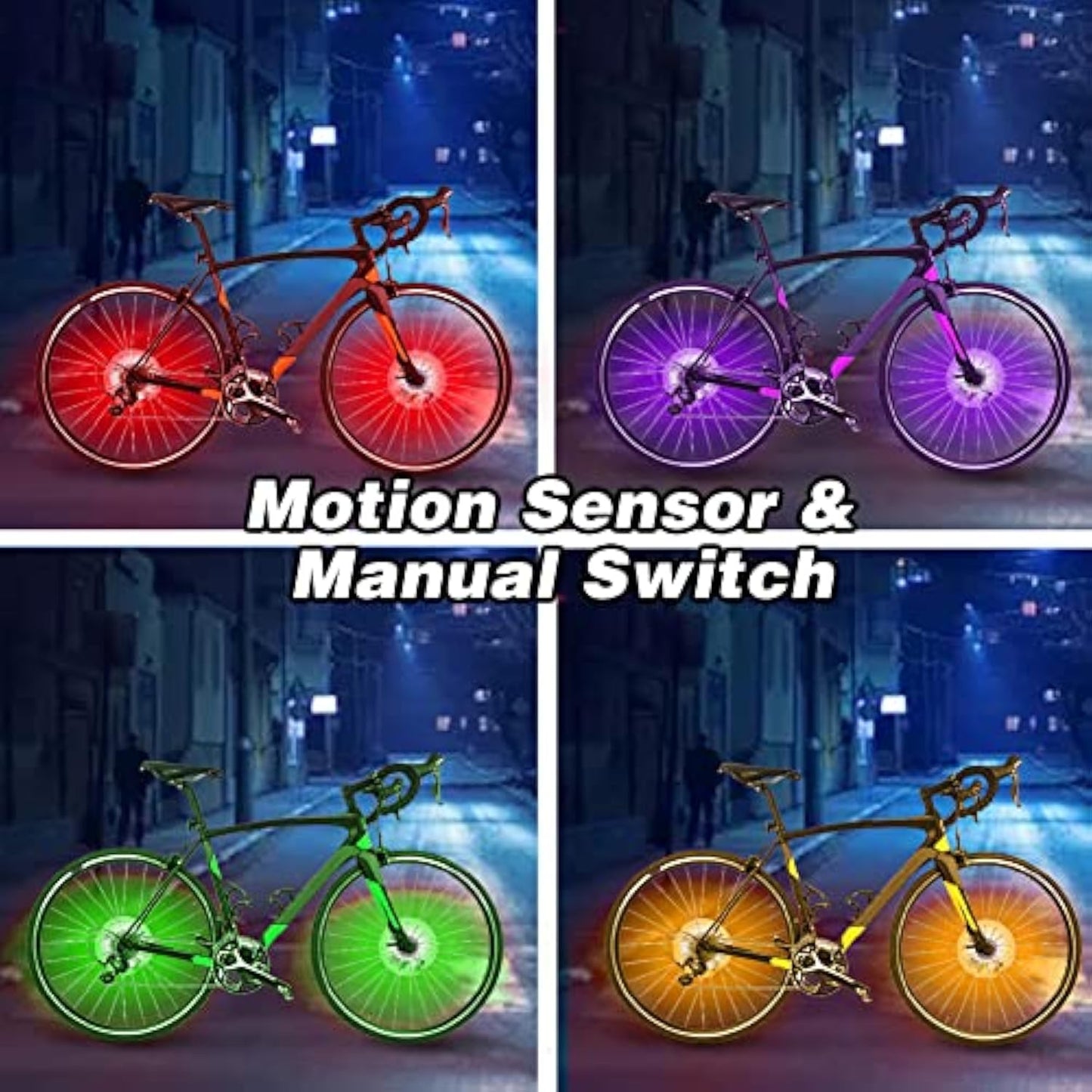 Waterproof LED Cycling Spoke Lights