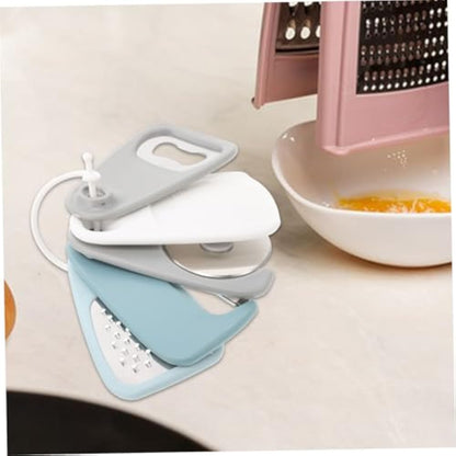 5-Piece Kitchen Gadget Set – Cheese Grater, Bottle Opener, Peeler, Pizza Cutter, And Cooking Tool