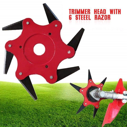 UNIVERSAL 6-Steel Razors Trimmer Head - Now 50% OFF!