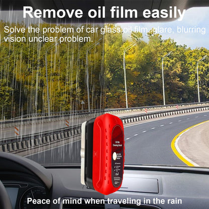 Car Glass Oil Film Cleaning Brush