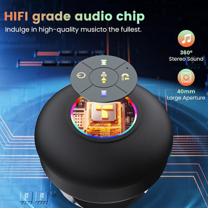 Pocket-Sized Waterproof Speaker: Elevate Your Shower Time
