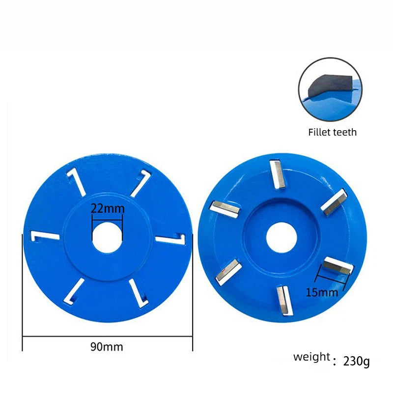 50% OFF Today — 6 Teeth Wood Carving Disc for Angle Grinder!